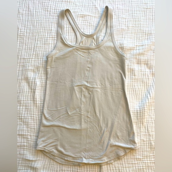 Lululemon Studio Racerback white - Picture 1 of 2